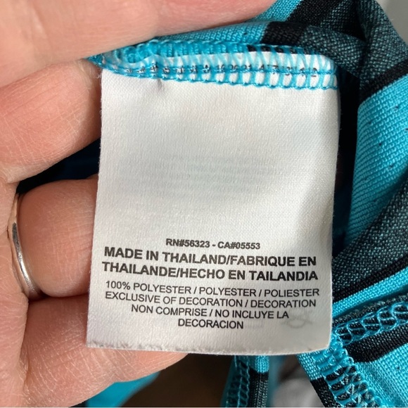 Nike Golf black & teal polo shirt size XL - Picture 4 of 6